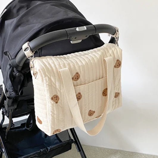 Beige Essential Baby Diaper Bag