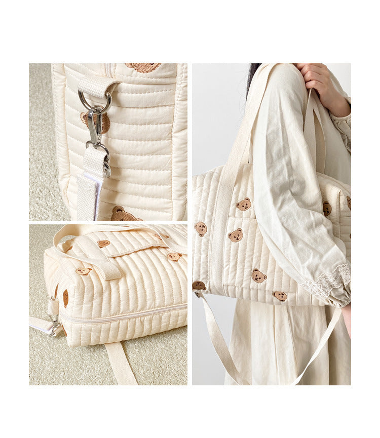 Beige Essential Baby Diaper Bag