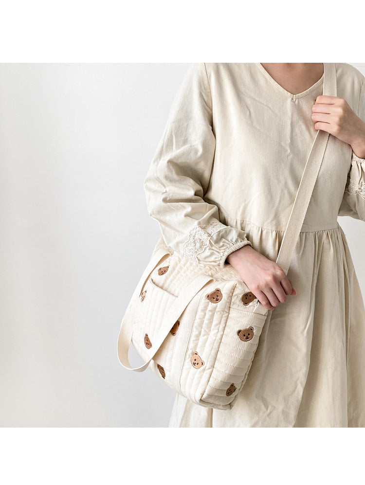 Beige Essential Baby Diaper Bag