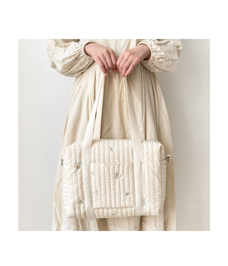 Beige Essential Baby Diaper Bag