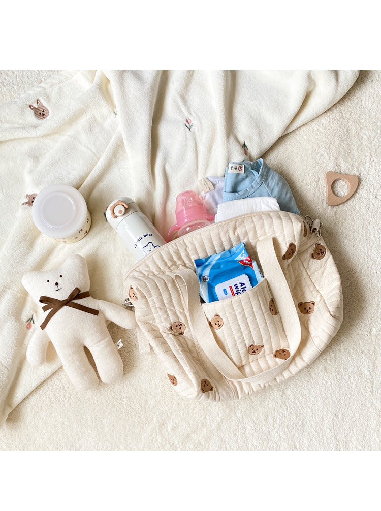 Beige Essential Baby Diaper Bag