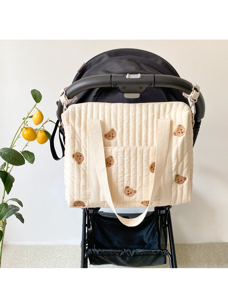 Beige Essential Baby Diaper Bag