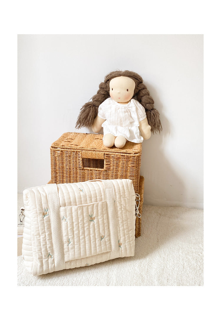 Beige Essential Baby Diaper Bag