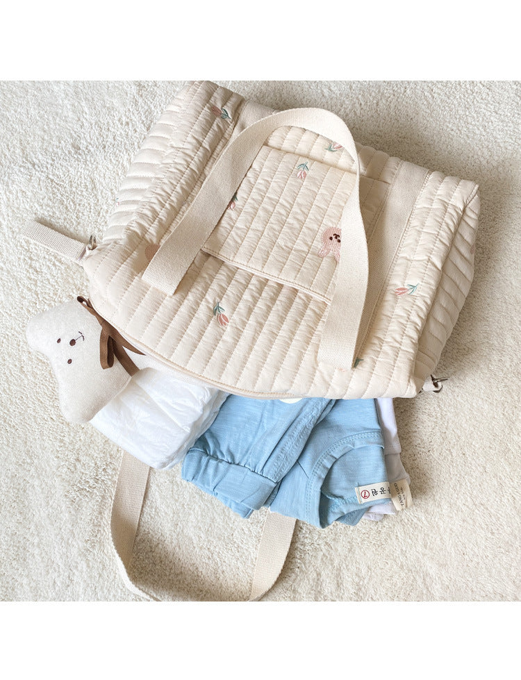 Beige Essential Baby Diaper Bag