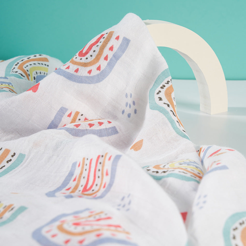 Kangobaby Soft Cotton Baby Swaddle 2 Pack