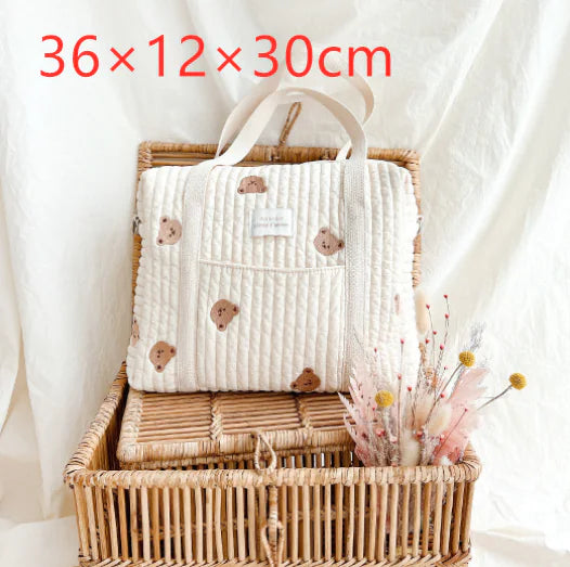 Beige Essential Baby Diaper Bag