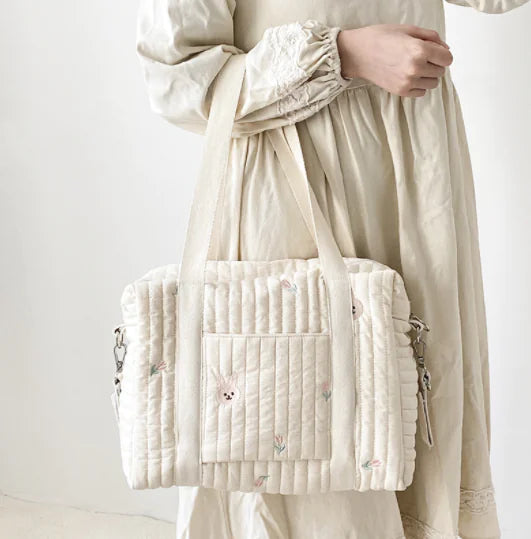 Beige Essential Baby Diaper Bag